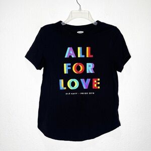 Old Navy All For Love Pride Graphic Soft Washed Ter